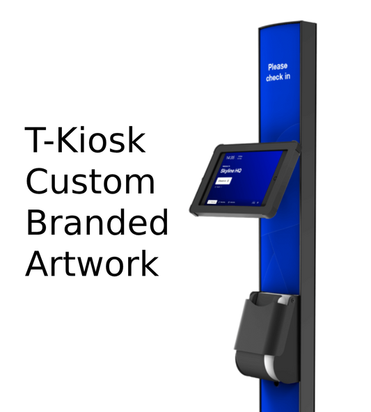 T-Kiosk Custom Branded Artwork